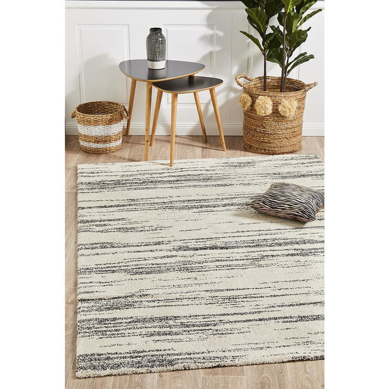 Rug Culture Broadway 933 Charcoal 2.3x1.6-Dovetailed &amp; Doublestitched
