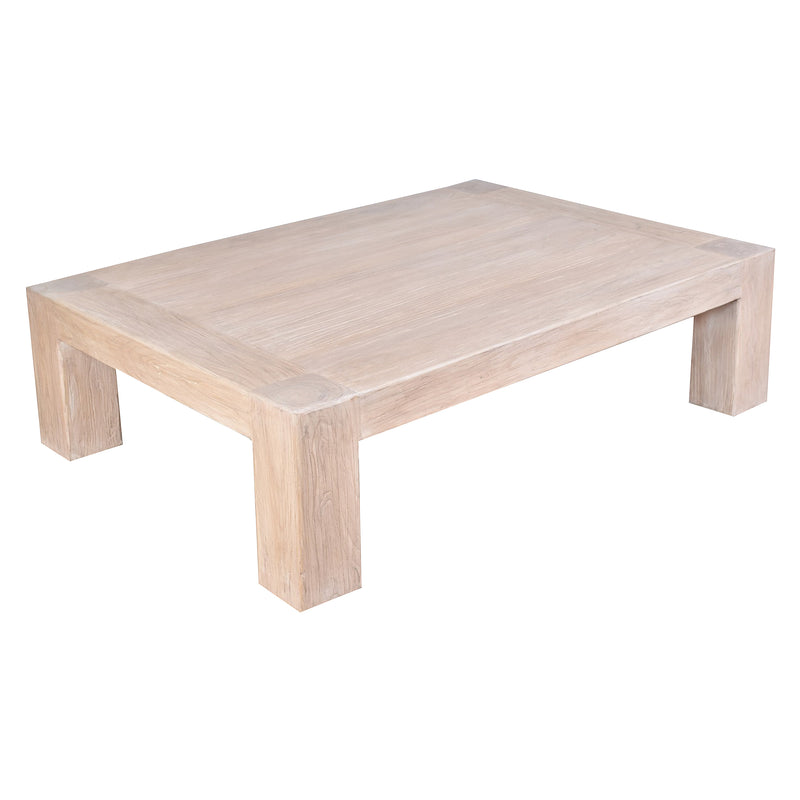 Rustic Block Coffee Table-Dovetailed &amp; Doublestitched