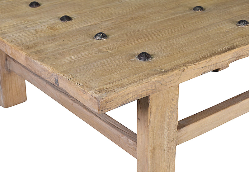 Rustic Coffee Table-Dovetailed &amp; Doublestitched