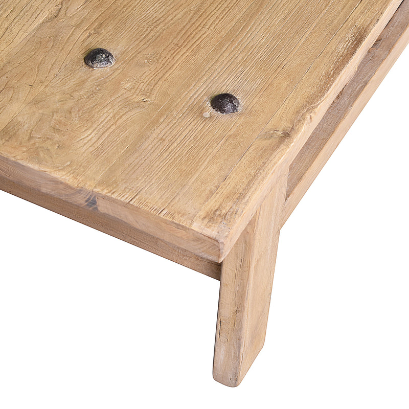 Rustic Coffee Table-Dovetailed &amp; Doublestitched