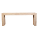 Rustic Recycled Timber Console-Dovetailed &amp; Doublestitched