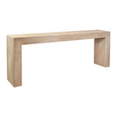 Rustic Recycled Timber Console-Dovetailed &amp; Doublestitched