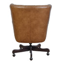 Churchill Caramel Leather Desk Chair