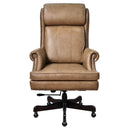 Belmont Nutmeg Brown Leather Desk Chair