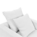 Savoy Slip Cover Armchair in Cloud-Dovetailed &amp; Doublestitched