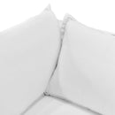 Southport Sectional Slip Cover Sofa in Cloud-Dovetailed &amp; Doublestitched