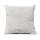 Speckled Grey Cowhide Cushion-Dovetailed &amp; Doublestitched
