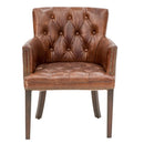 Stafford Vintage Leather Chair-Dovetailed &amp; Doublestitched
