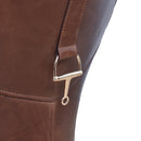 Stallion Vintage Leather Saddle Armchair-Dovetailed &amp; Doublestitched