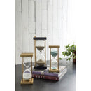 Stanley Blue & Gold Hour Glass in Stand 15 Minutes-Dovetailed &amp; Doublestitched