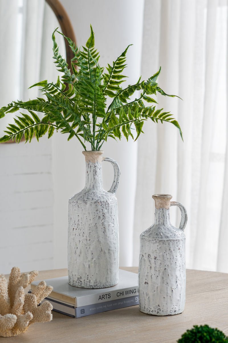 Terracotta Vase 28cm-Dovetailed &amp; Doublestitched