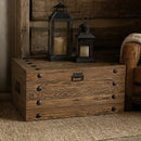 Titan Old Elm Trunk-Dovetailed &amp; Doublestitched