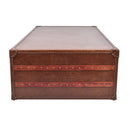 Vanguard Vintage Brown Coffee Table-Dovetailed &amp; Doublestitched