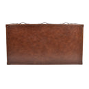 Vanguard Vintage Brown Coffee Table-Dovetailed &amp; Doublestitched