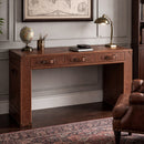 Vanguard Vintage Leather Desk-Dovetailed &amp; Doublestitched