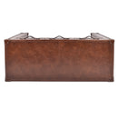 Vanguard Vintage Leather Desk-Dovetailed &amp; Doublestitched