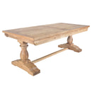 Versailles Oak Double Extension Dining Table-Dovetailed &amp; Doublestitched