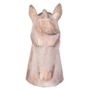 Vintage Horse Head Statue-Dovetailed &amp; Doublestitched