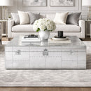 Vulcan Trunk Coffee Table-Dovetailed &amp; Doublestitched