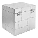 Vulcan Trunk Side Table-Dovetailed &amp; Doublestitched