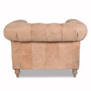 Windsor Beyond Vintage Leather Chesterfield Armchair-Dovetailed &amp; Doublestitched