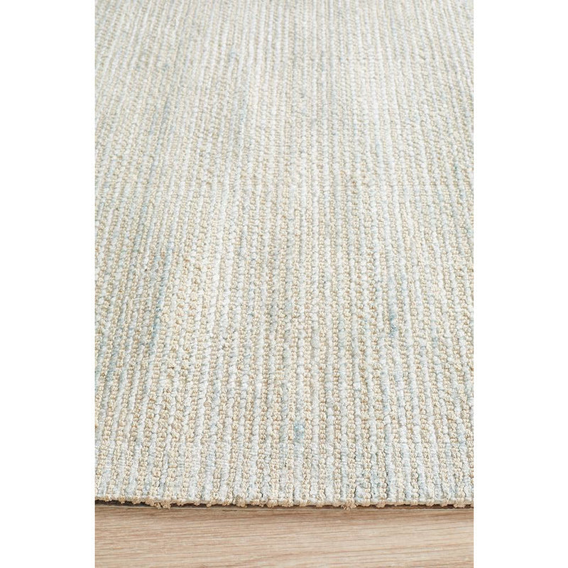 Allure Sky Cotton Rayon Rug-Dovetailed &amp; Doublestitched