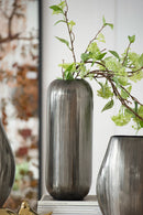 Aluminum Layered Chisel Orb Vase-Dovetailed &amp; Doublestitched