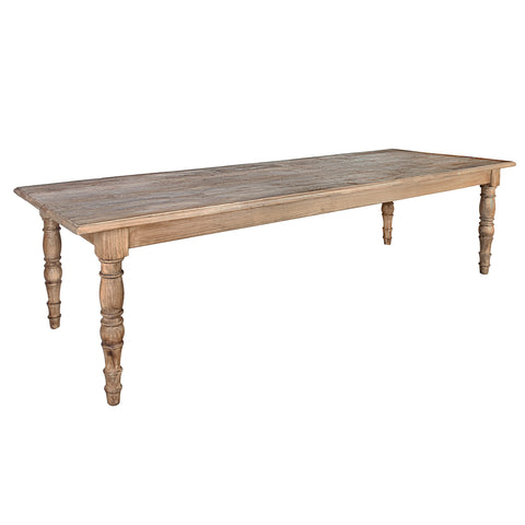 Artillery Leg 3m Dining Table