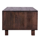 Avoca Birdeye Rattan Coffee Table in Honey Brown-Dovetailed &amp; Doublestitched