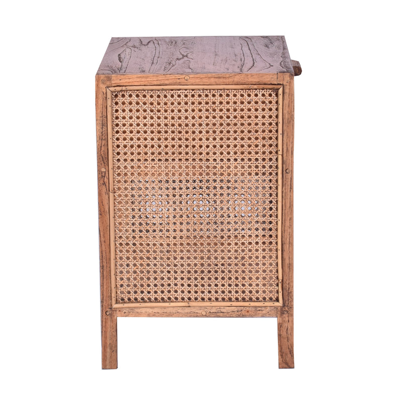 Avoca Side Table Light Tobacco-Dovetailed &amp; Doublestitched