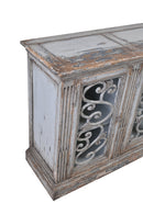 Balmoral 4 Door Large French Sideboard-Dovetailed &amp; Doublestitched