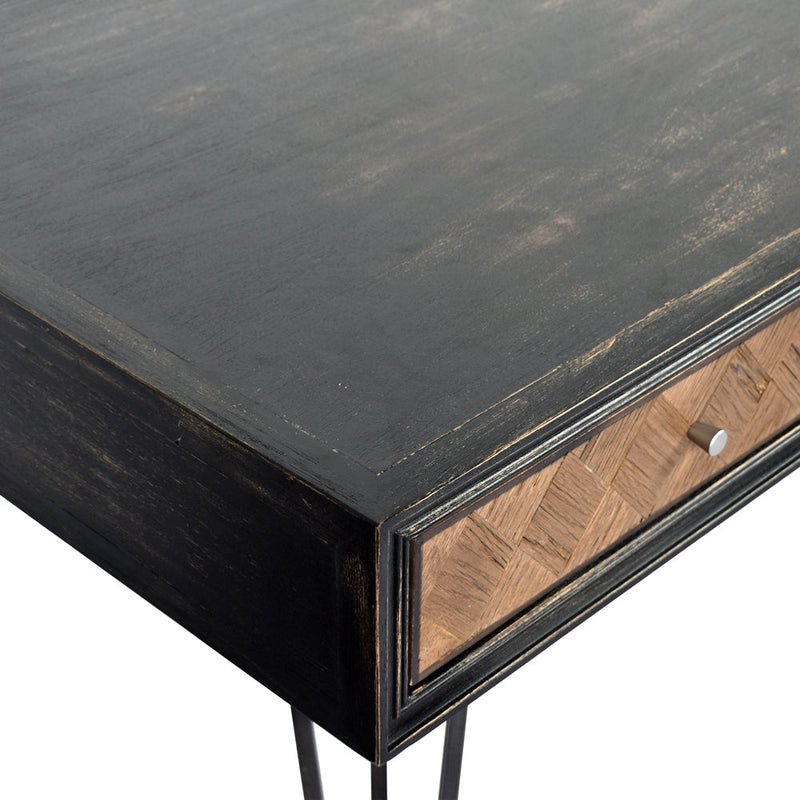 Barbera Desk-Dovetailed &amp; Doublestitched