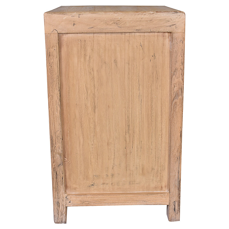 Beijing Bedside Cabinet Pair - Natural-Dovetailed &amp; Doublestitched