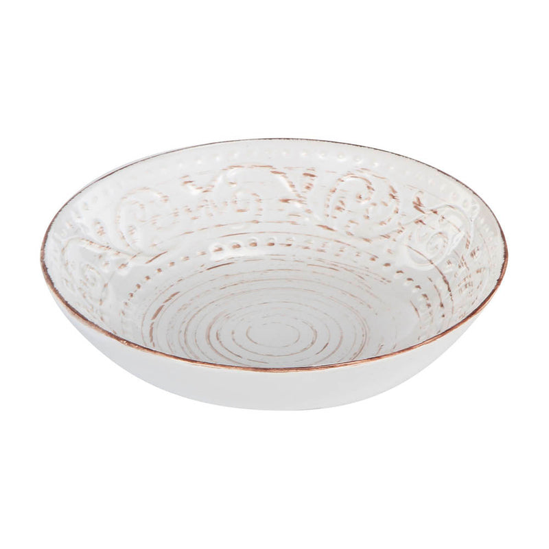 Bella Rustic Bowl Cream-Dovetailed &amp; Doublestitched