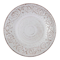Bella Rustic Dinner Plate Cream-Dovetailed &amp; Doublestitched