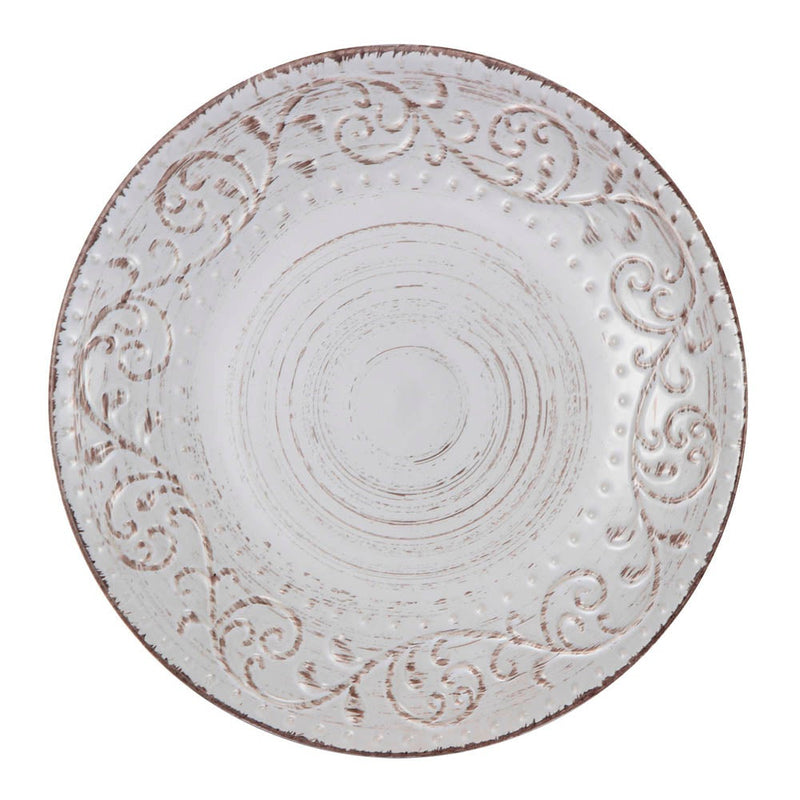Bella Rustic Dinner Plate Cream-Dovetailed &amp; Doublestitched