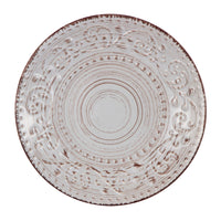 Bella Rustic Fare Salad Plate Cream-Dovetailed &amp; Doublestitched