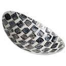 Black & White Decorative Tray-Dovetailed &amp; Doublestitched