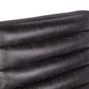 Borsen Espresso Leather Desk Chair-Dovetailed &amp; Doublestitched