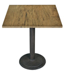 Bosquet Square Timber Table Top-Dovetailed &amp; Doublestitched