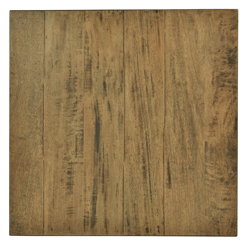 Bosquet Square Timber Table Top-Dovetailed &amp; Doublestitched