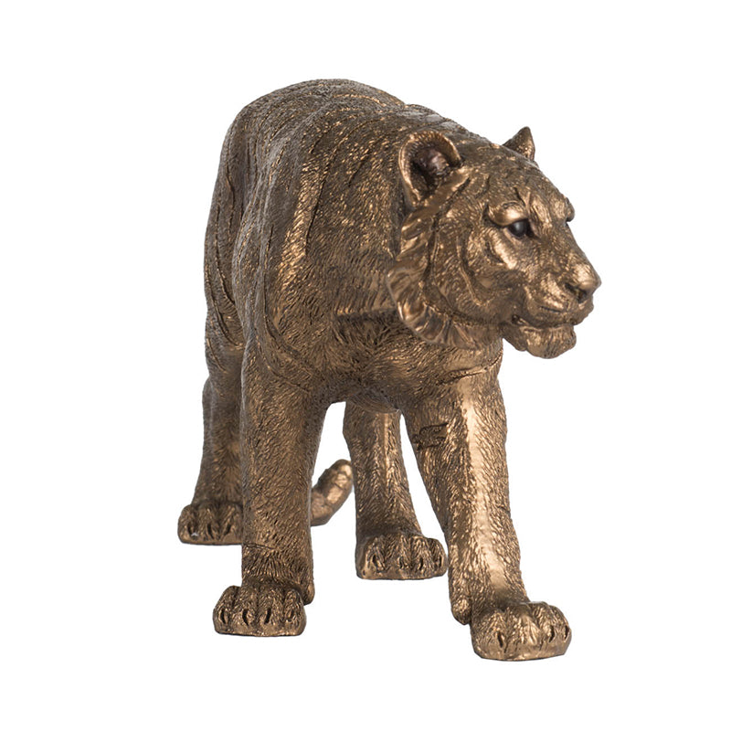 Bronze Tiger Statue-Dovetailed &amp; Doublestitched