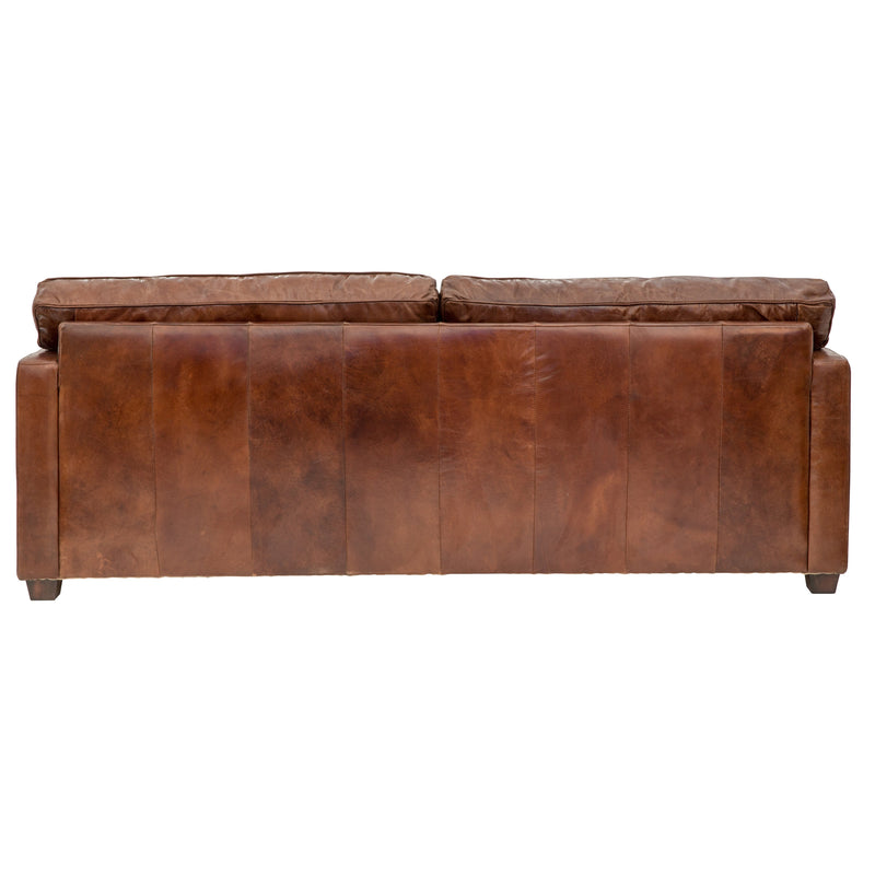 Cadogan Vintage Leather Sofa - 3 Seater-Dovetailed &amp; Doublestitched