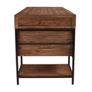Captain's Farmhouse Timber Desk-Dovetailed &amp; Doublestitched