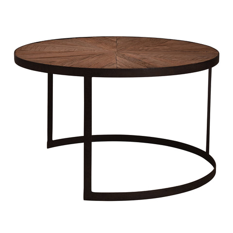 Captain's Large Round Coffee Table