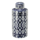 Carlyle Lidded Jar Cylinder Small-Dovetailed &amp; Doublestitched