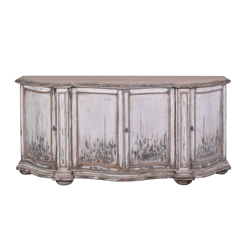 Charleroi Curved French Sideboard-Dovetailed &amp; Doublestitched