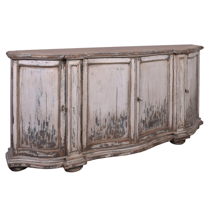 Charleroi Curved French Sideboard-Dovetailed &amp; Doublestitched
