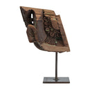 Decorative Horse Figurine On Metal Stand-Dovetailed &amp; Doublestitched