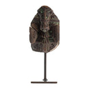 Decorative Horse Figurine On Metal Stand-Dovetailed &amp; Doublestitched